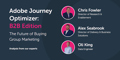 Adobe Journey Optimizer B2B Edition: The Future of Buying Group Marketing