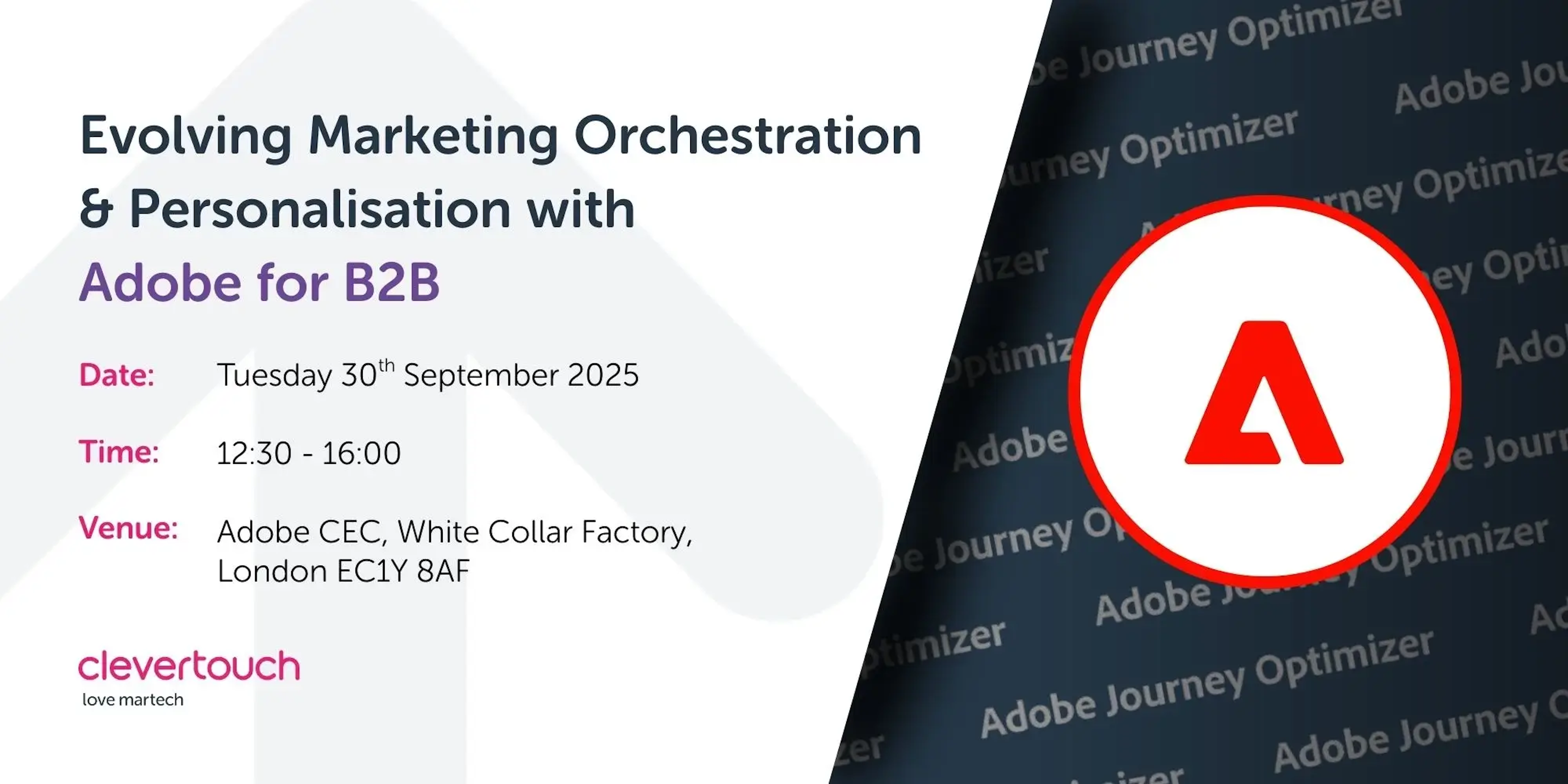 Evolving Marketing Orchestration & Personalisation with Adobe for B2B