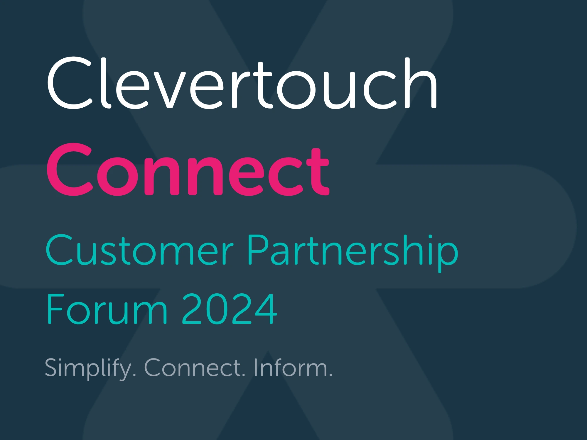 Clevertouch Connect: Customer Partnership Forum 2024